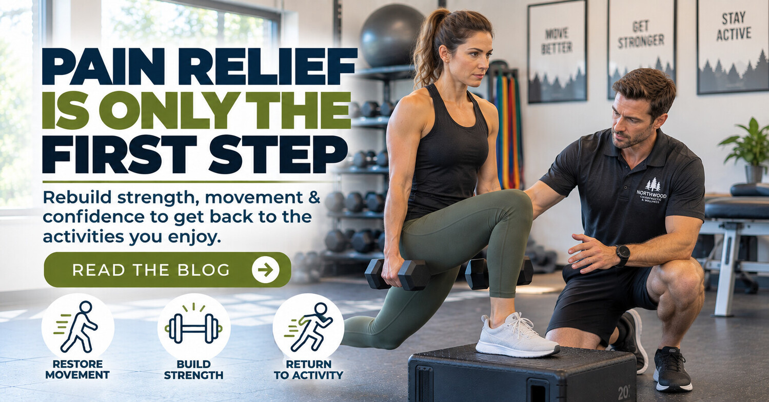 Patient performing a progressive rehabilitation exercise to rebuild strength and return to activity