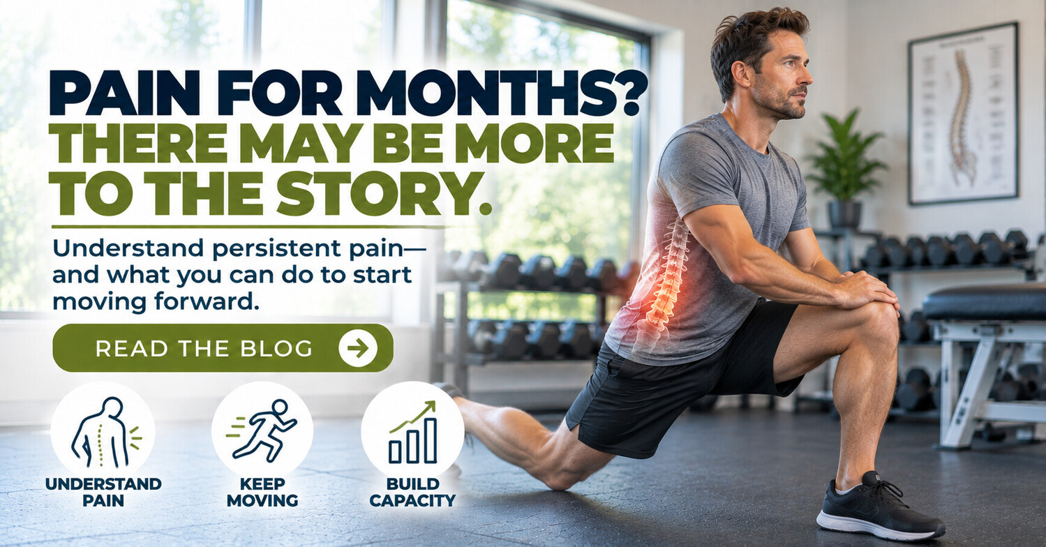 Adult staying active while managing persistent musculoskeletal pain